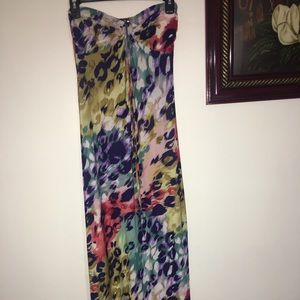 Women’s Colorful Cheetah Print Sun Dress